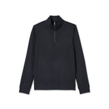 Vuori 01. MENS APPAREL - MENS HOODIES|SWEATERS - MENS PO Q ZIP Men's Coronado 1/2 Zip HBK BLACK HEATHER