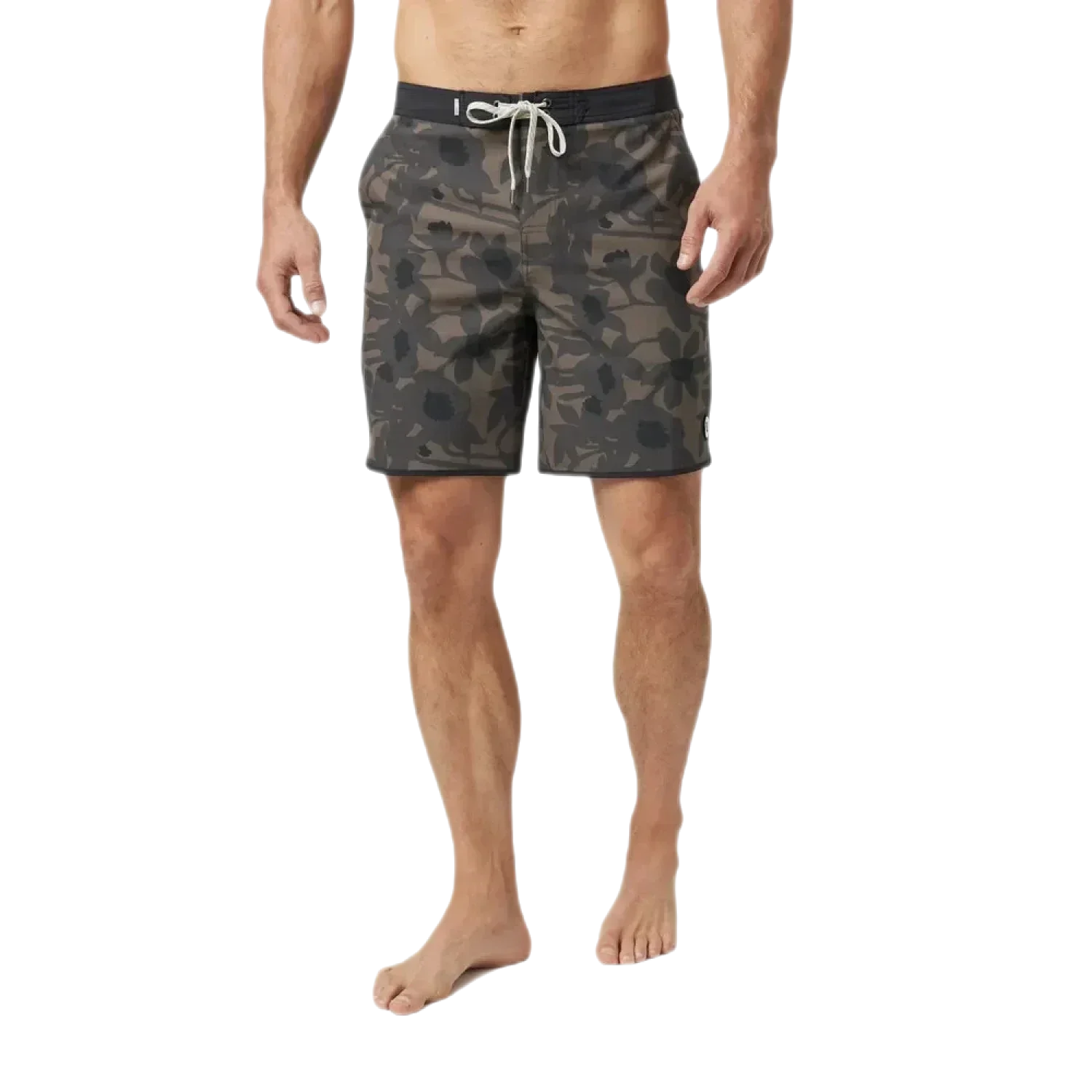 Vuori 01. MENS APPAREL - MENS SHORTS - MENS SHORTS SWIM Men's Cruise Boardshort DCA DARK COCOA ACACIA