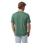 Vuori 01. MENS APPAREL - MENS SS SHIRTS - MENS SS ACTIVE Men's Current Tech Tee SPN SEA PINE