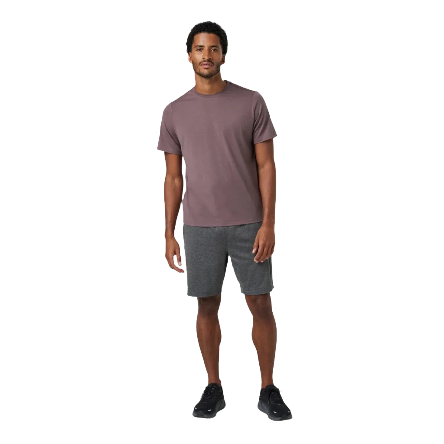 Vuori 01. MENS APPAREL - MENS SS SHIRTS - MENS SS ACTIVE Men's Current Tech Tee EBR ELDERBERRY