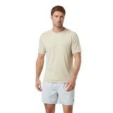 Vuori 01. MENS APPAREL - MENS SS SHIRTS - MENS SS ACTIVE Men's Current Tech Tee CSW CASHEW