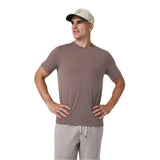 Vuori 01. MENS APPAREL - MENS SS SHIRTS - MENS SS ACTIVE Men's Current Tech Tee HUK HUCKLEBERRY