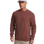 Vuori 01. MENS APPAREL - MENS HOODIES|SWEATERS - MENS PO SWEATERS Men's Cypress Crew HZN HAZELNUT