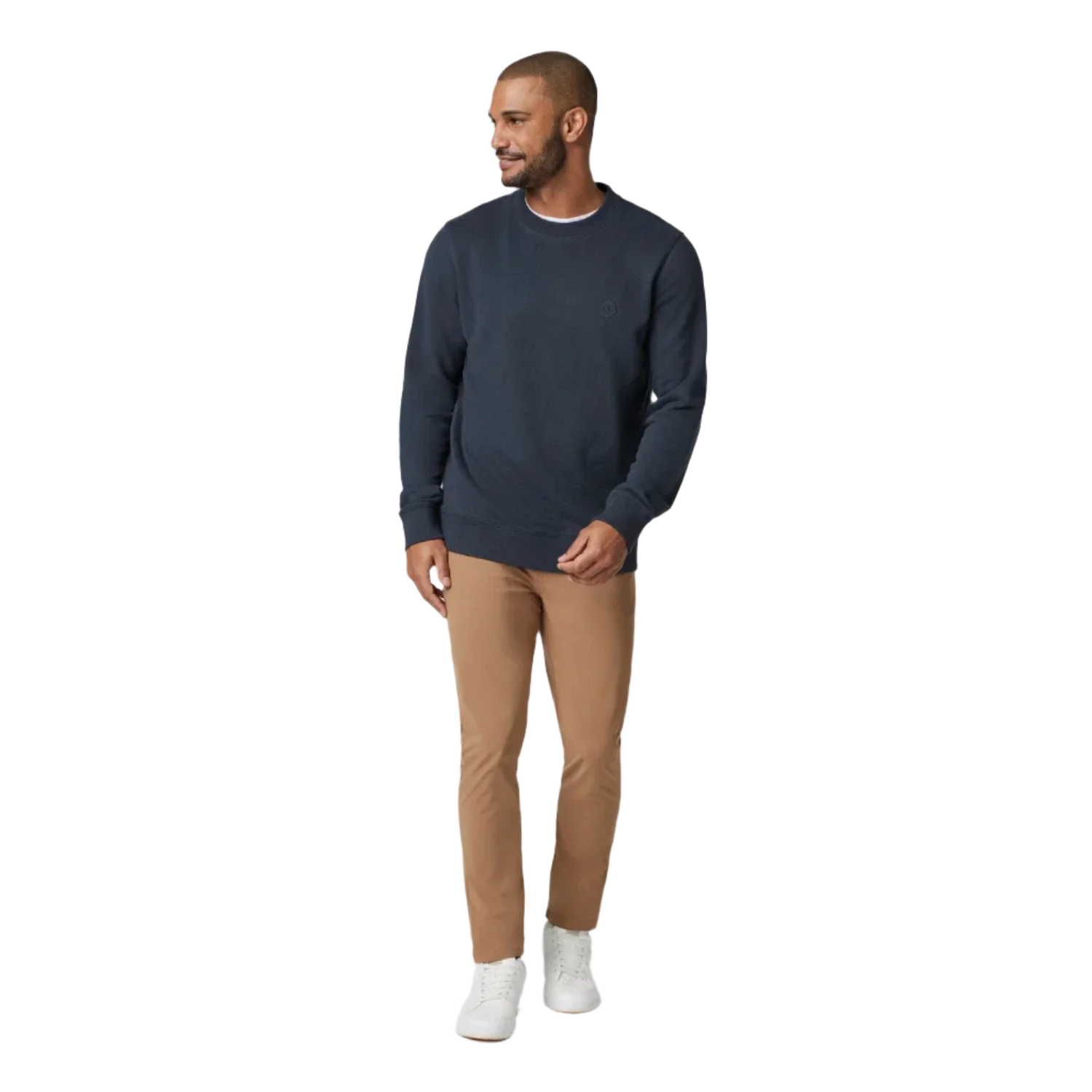 Vuori 01. MENS APPAREL - MENS HOODIES|SWEATERS - MENS PO SWEATERS Men's Cypress Crew NVY NAVY