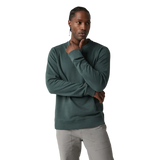 Vuori 01. MENS APPAREL - MENS HOODIES|SWEATERS - MENS PO SWEATERS Men's Cypress Crew SMB SMOKED BERYL