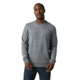 Vuori 01. MENS APPAREL - MENS HOODIES|SWEATERS - MENS PO SWEATERS Men's Cypress Crew HTG HEATHER GREY