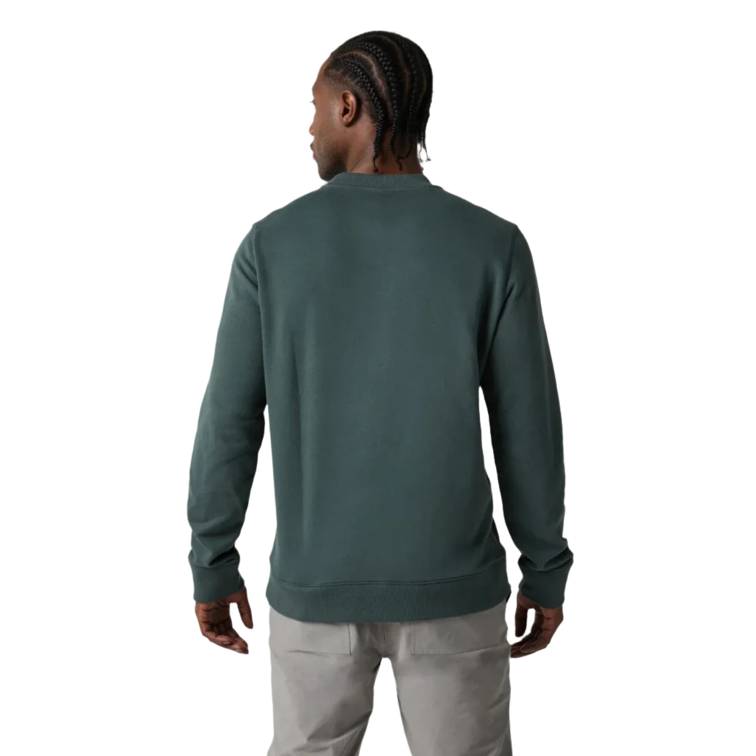 Vuori 01. MENS APPAREL - MENS HOODIES|SWEATERS - MENS PO SWEATERS Men's Cypress Crew SMB SMOKED BERYL