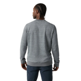 Vuori 01. MENS APPAREL - MENS HOODIES|SWEATERS - MENS PO SWEATERS Men's Cypress Crew HTG HEATHER GREY