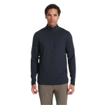 Vuori 01. MENS APPAREL - MENS HOODIES|SWEATERS - MENS PO Q ZIP Men's Ease Performance 1/2 Zip 2.0 HIN INK HEATHER