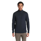 Vuori 01. MENS APPAREL - MENS HOODIES|SWEATERS - MENS PO Q ZIP Men's Ease Performance 1/2 Zip 2.0 HIN INK HEATHER