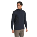 Vuori 01. MENS APPAREL - MENS HOODIES|SWEATERS - MENS PO Q ZIP Men's Ease Performance 1/2 Zip 2.0 HIN INK HEATHER