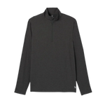 Vuori 01. MENS APPAREL - MENS HOODIES|SWEATERS - MENS PO Q ZIP Men's Ease Performance 1/2 Zip 2.0 HCC CHARCOAL HEATHER