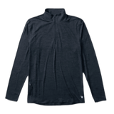 Vuori 01. MENS APPAREL - MENS HOODIES|SWEATERS - MENS PO Q ZIP Men's Ease Performance 1/2 Zip 2.0 HIN INK HEATHER