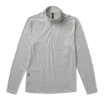 Vuori 01. MENS APPAREL - MENS HOODIES|SWEATERS - MENS PO Q ZIP Men's Ease Performance 1/2 Zip 2.0 LHG LIGHT HEATHER GREY