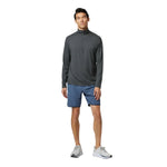 Vuori 01. MENS APPAREL - MENS LS SHIRTS - MENS LS ACTIVE Men's Ease Performance 1/2 Zip 2.0 HCC CHARCOAL HEATHER