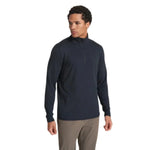 Vuori 01. MENS APPAREL - MENS LS SHIRTS - MENS LS ACTIVE Men's Ease Performance 1/2 Zip 2.0 HIN INK HEATHER