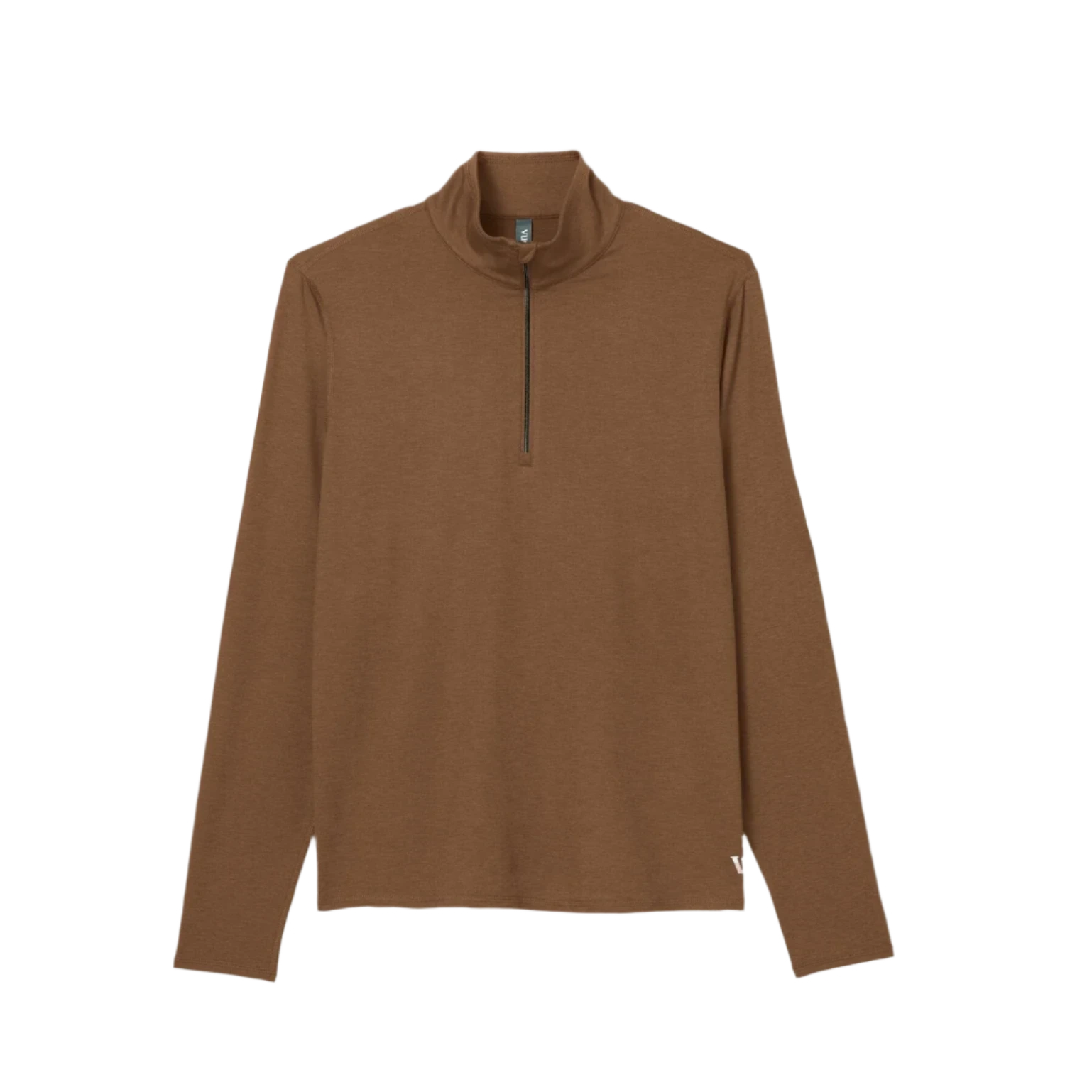 Vuori 01. MENS APPAREL - MENS LS SHIRTS - MENS LS ACTIVE Men's Ease Performance 1/2 Zip 2.0 HPA PECAN HEATHER