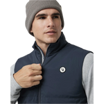 Vuori 01. MENS APPAREL - MENS VEST - MENS VEST INSULATED Men's Echo Insulated Vest 2.0 NVY NAVY