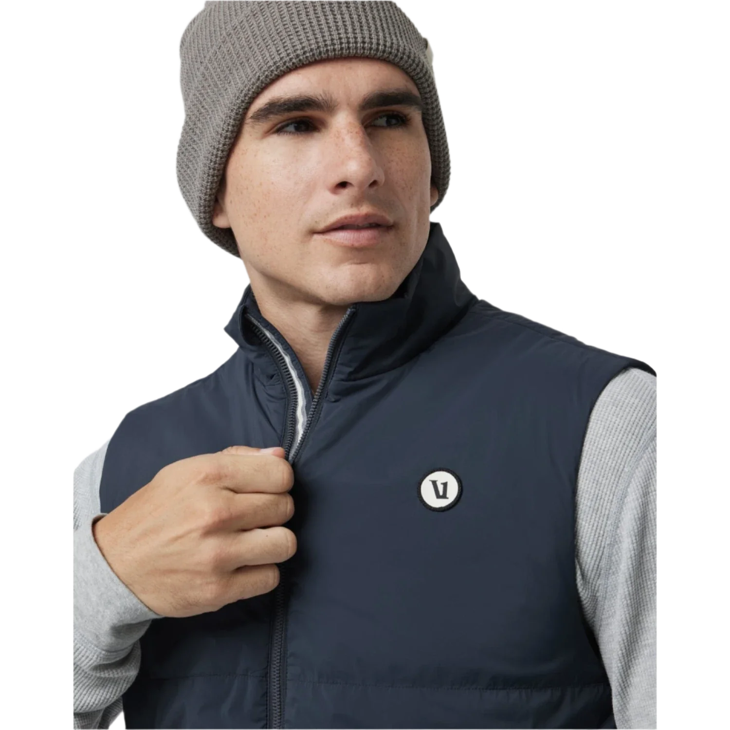 Vuori 01. MENS APPAREL - MENS VEST - MENS VEST INSULATED Men's Echo Insulated Vest 2.0 NVY NAVY