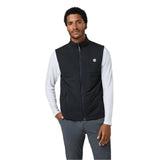Vuori 01. MENS APPAREL - MENS VEST - MENS VEST INSULATED Men's Echo Insulated Vest 2.0 BLK BLACK