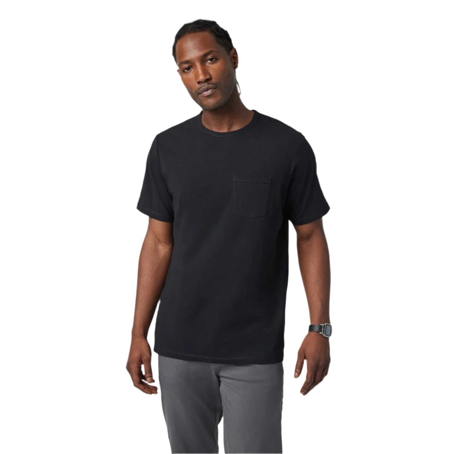 Vuori 01. MENS APPAREL - MENS T-SHIRTS - MENS T-SHIRT SS Men's Feather Pocket Tee BLK BLACK