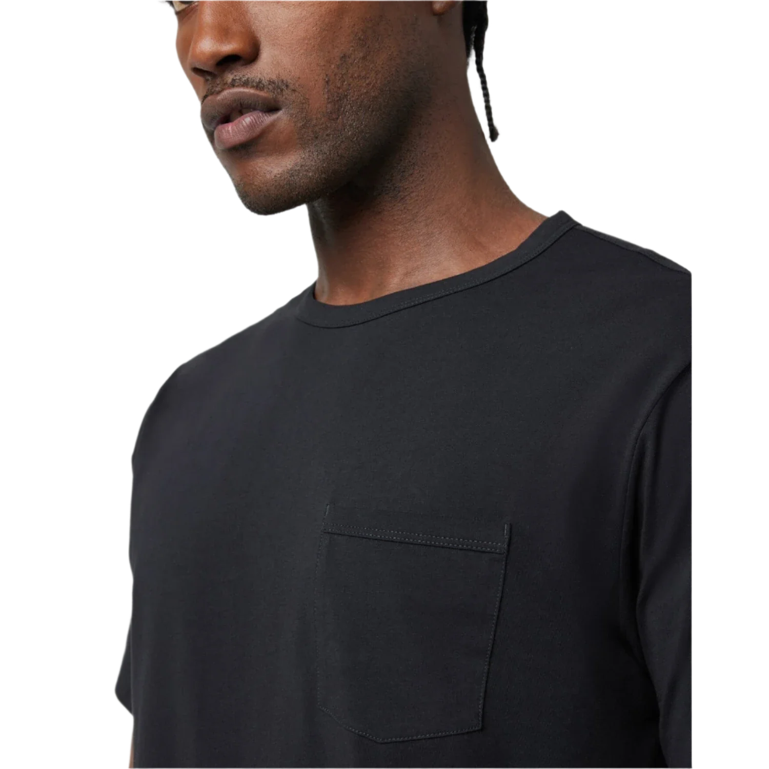 Vuori 01. MENS APPAREL - MENS T-SHIRTS - MENS T-SHIRT SS Men's Feather Pocket Tee BLK BLACK