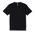 Vuori 01. MENS APPAREL - MENS T-SHIRTS - MENS T-SHIRT SS Men's Feather Pocket Tee BLK BLACK