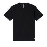 Vuori 01. MENS APPAREL - MENS T-SHIRTS - MENS T-SHIRT SS Men's Feather Pocket Tee BLK BLACK