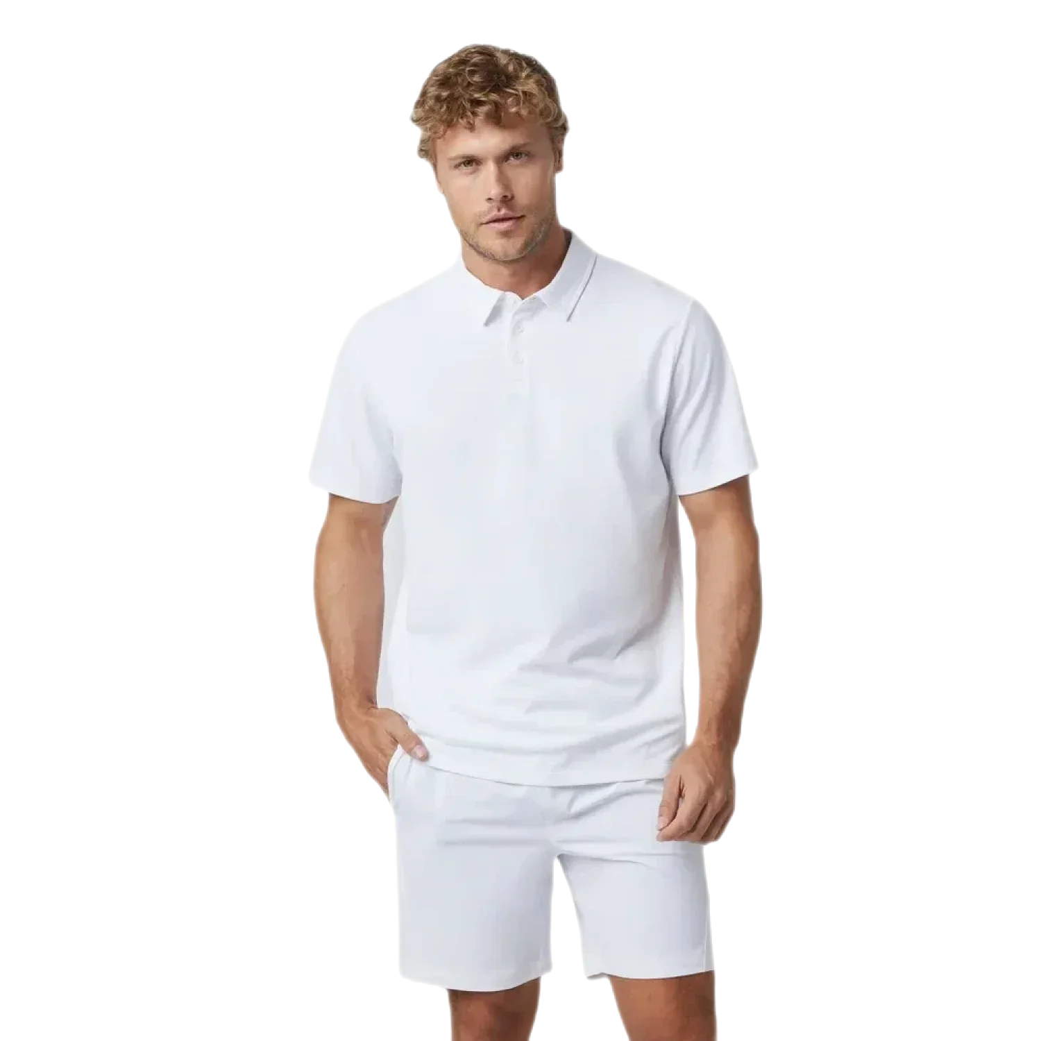 Vuori 01. MENS APPAREL - MENS SS SHIRTS - MENS SS POLO Men's Gamepoint Polo WHT WHITE