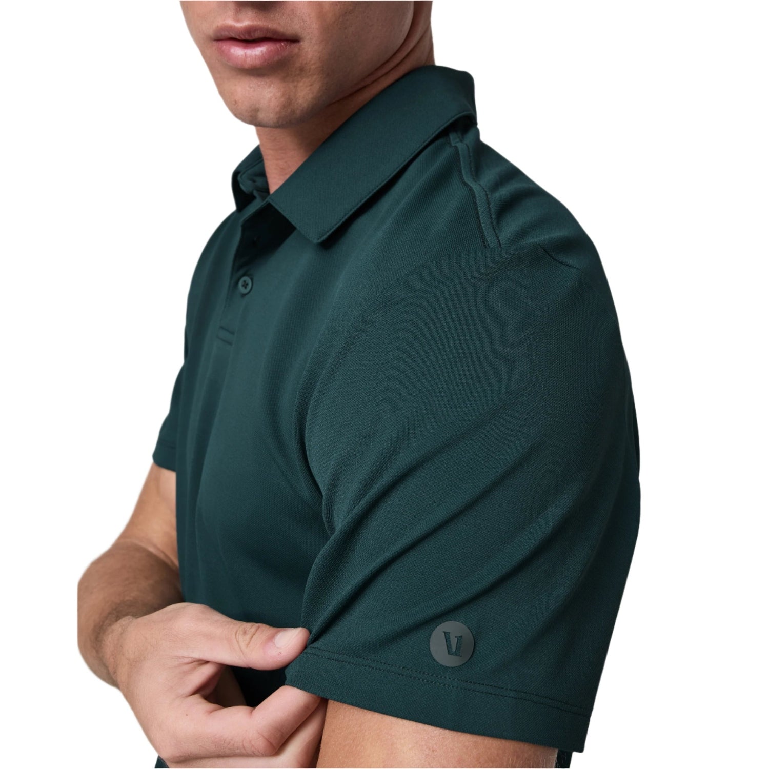 Vuori 01. MENS APPAREL - MENS SS SHIRTS - MENS SS POLO Men's Gamepoint Polo DSE DEEP SEA