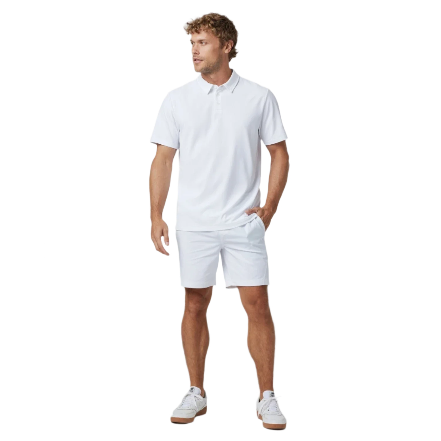 Vuori 01. MENS APPAREL - MENS SS SHIRTS - MENS SS POLO Men's Gamepoint Polo WHT WHITE