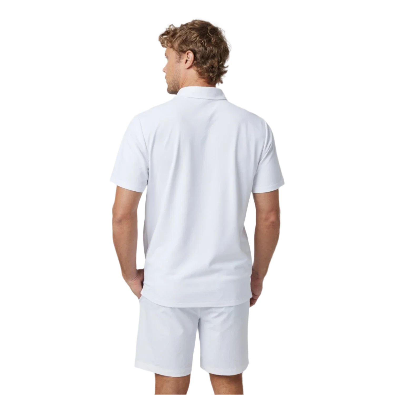 Vuori 01. MENS APPAREL - MENS SS SHIRTS - MENS SS POLO Men's Gamepoint Polo WHT WHITE