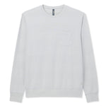 Vuori 01. MENS APPAREL - MENS HOODIES|SWEATERS - MENS PO SWEATERS Men's Jeffreys Crew 2.0 HWN WINTER GREY HEATHER