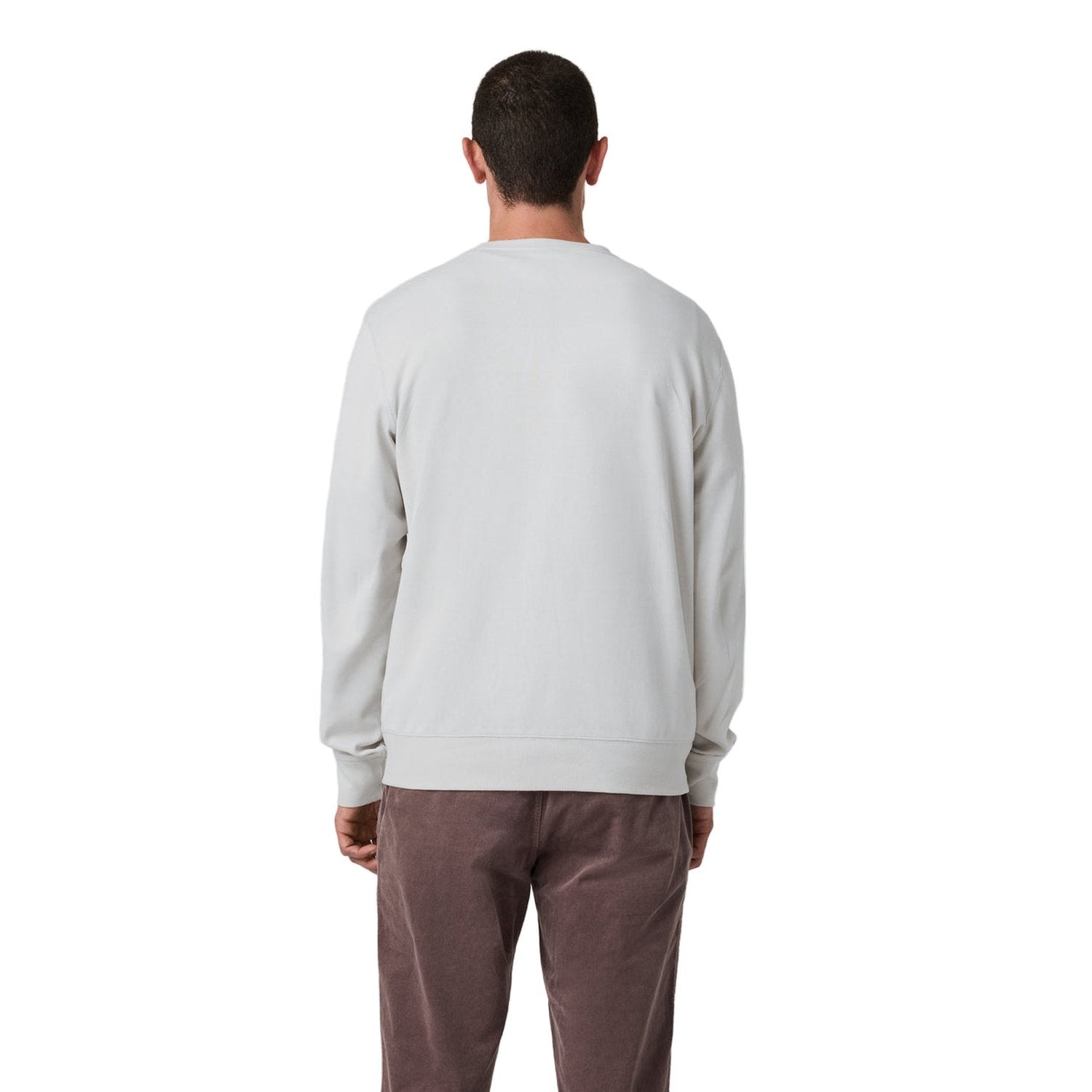 Vuori 01. MENS APPAREL - MENS HOODIES|SWEATERS - MENS PO SWEATERS Men's Jeffreys Crew 2.0 HWN WINTER GREY HEATHER