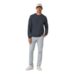 Vuori 01. MENS APPAREL - MENS HOODIES|SWEATERS - MENS PO SWEATERS Men's Jeffreys Crew 2.0 HNV NAVY HEATHER
