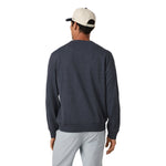 Vuori 01. MENS APPAREL - MENS HOODIES|SWEATERS - MENS PO SWEATERS Men's Jeffreys Crew 2.0 HNV NAVY HEATHER