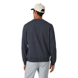 Vuori 01. MENS APPAREL - MENS HOODIES|SWEATERS - MENS PO SWEATERS Men's Jeffreys Crew 2.0 HNV NAVY HEATHER