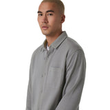 Vuori 01. MENS APPAREL - MENS HOODIES|SWEATERS - MENS PO SWEATERS Men's Jeffreys Overshirt GRY GREY