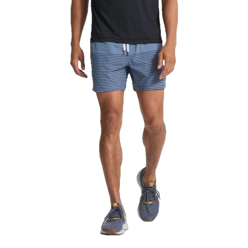 Vuori 01. MENS APPAREL - MENS SHORTS - MENS SHORTS ACTIVE Men's Kore Short - 5 in LAS LIGHT AZURE STRIPE