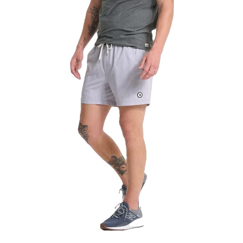 Vuori 01. MENS APPAREL - MENS SHORTS - MENS SHORTS ACTIVE Men's Kore Short - 5 in PDL PLATINUM DASHED LINES