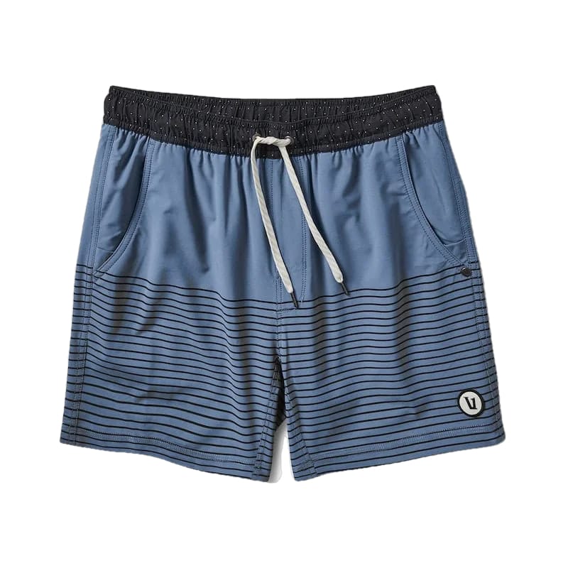 Vuori 01. MENS APPAREL - MENS SHORTS - MENS SHORTS ACTIVE Men's Kore Short - 5 in LAS LIGHT AZURE STRIPE