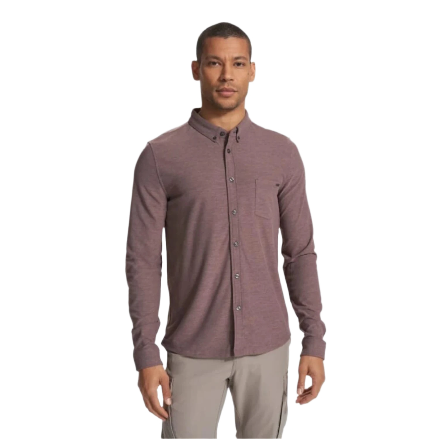 Vuori 01. MENS APPAREL - MENS LS SHIRTS - MENS LS BUTTON UP Men's Long Sleeve Ace Button Down HZL HAZEL