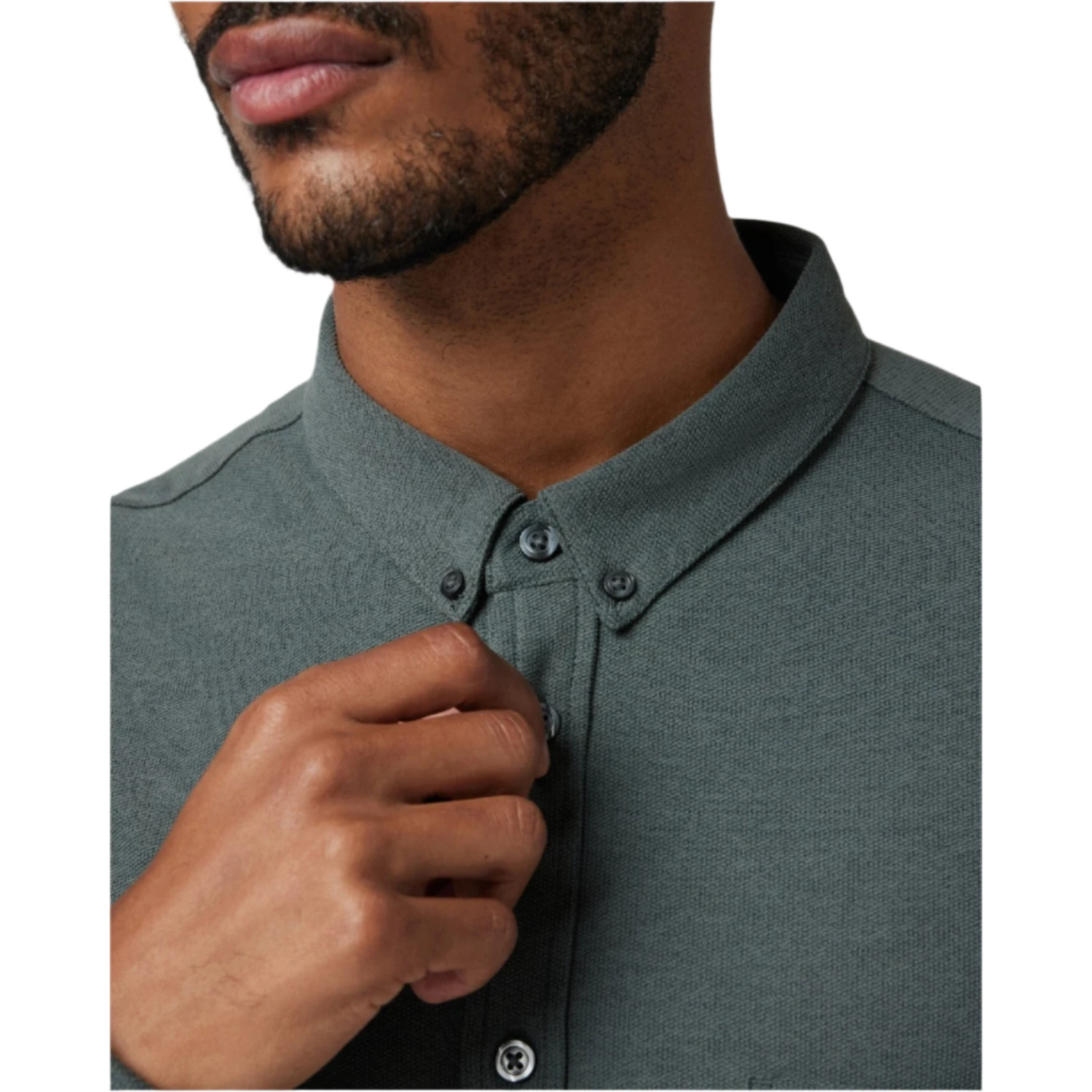 Vuori 01. MENS APPAREL - MENS LS SHIRTS - MENS LS BUTTON UP Men's Long Sleeve Ace Button Down SMB SMOKED BERYL