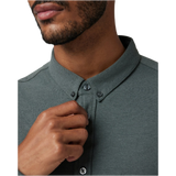 Vuori 01. MENS APPAREL - MENS LS SHIRTS - MENS LS BUTTON UP Men's Long Sleeve Ace Button Down SMB SMOKED BERYL