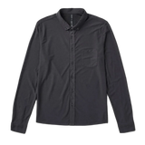 Vuori 01. MENS APPAREL - MENS LS SHIRTS - MENS LS BUTTON UP Men's Long Sleeve Ace Button Down CCL CHARCOAL