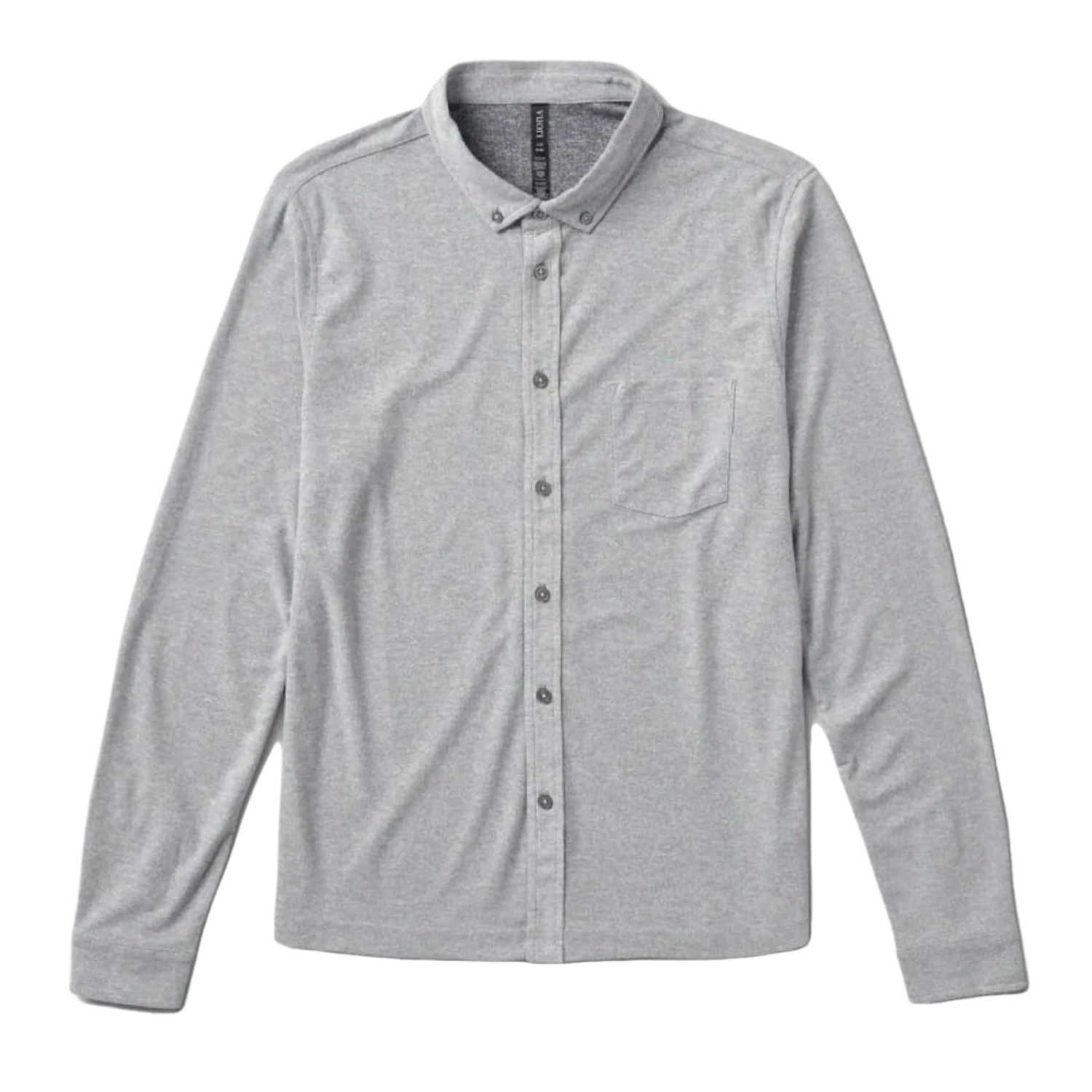 Vuori 01. MENS APPAREL - MENS LS SHIRTS - MENS LS BUTTON UP Men's Long Sleeve Ace Button Down LTG LIGHT GREY