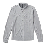 Vuori 01. MENS APPAREL - MENS LS SHIRTS - MENS LS BUTTON UP Men's Long Sleeve Ace Button Down LTG LIGHT GREY