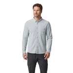 Vuori 01. MENS APPAREL - MENS LS SHIRTS - MENS LS BUTTON UP Men's Long Sleeve Ace Button Down LTG LIGHT GREY