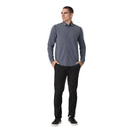 Vuori 01. MENS APPAREL - MENS LS SHIRTS - MENS LS BUTTON UP Men's Long Sleeve Bridge Button Down MNL MOONLIGHT