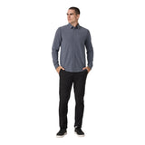 Vuori 01. MENS APPAREL - MENS LS SHIRTS - MENS LS BUTTON UP Men's Long Sleeve Bridge Button Down MNL MOONLIGHT